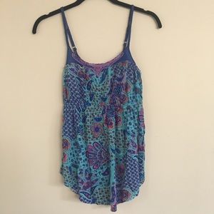 Free People Organic Design Flowy Camisole